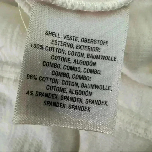 Anthropologie Saturday Sunday Quinn Jacket Full-Zip Tie Back Cream Size S - Picture 11 of 13